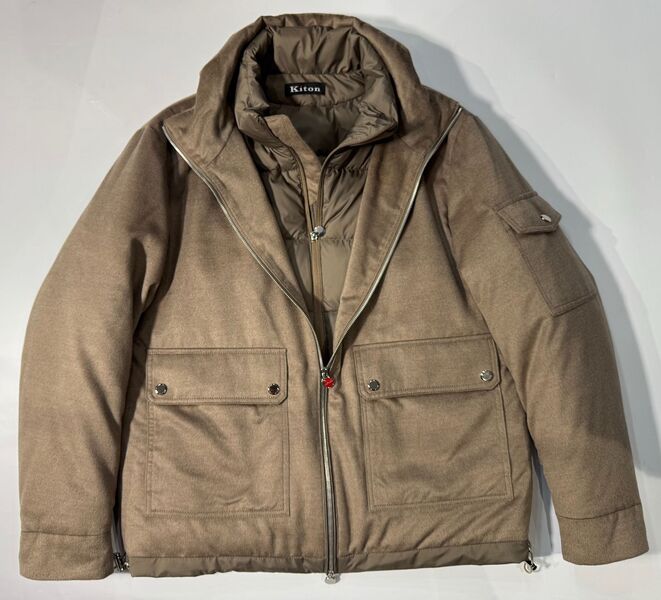 Мужской пуховик Kiton мужской 167986
