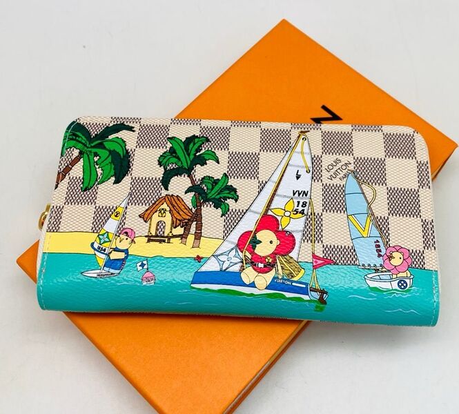 Кошелек Louis Vuitton женский канва графитовый 138712