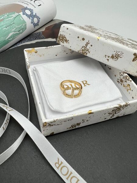 Кольцо Dior бронзовый 175821
