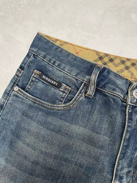 Мужские джинсы Burberry мужской джинса синий 181706-3
