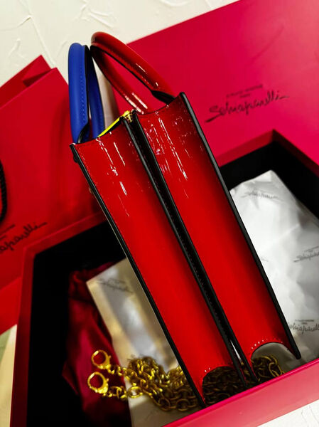 Сумка Schiaparelli женский кожа синий 174281-7