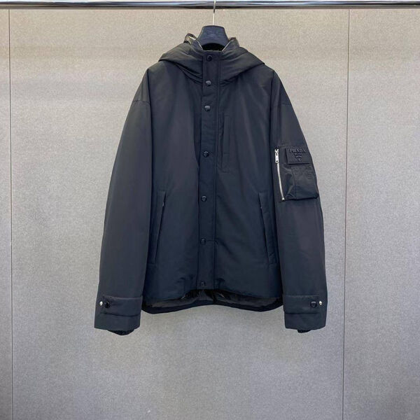 Мужской пуховик Prada мужской черный 200593-4