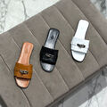 Шлепки Hermès женский кожа 112902-3