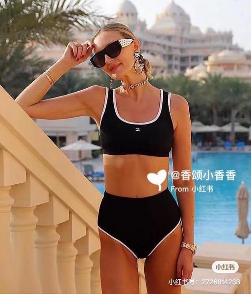 Купальник Chanel женский черный 37087-5