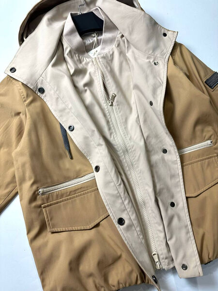 Куртка Brunello Cucinelli женский бежевый 123632-2