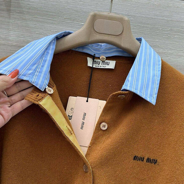 Кардиган Miu Miu женский вязаная ткань 195631-2