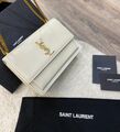 Сумка Saint Laurent женский кожа белый 77413-4