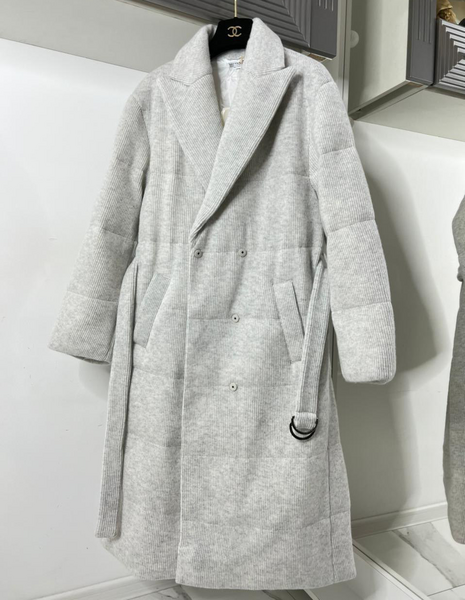 Пальто Brunello Cucinelli женский графитовый 95465