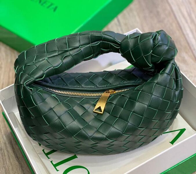Сумка Bottega Veneta женский кожа болотный 72630