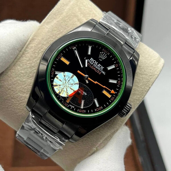 Часы Rolex Milgauss черный 155552-3
