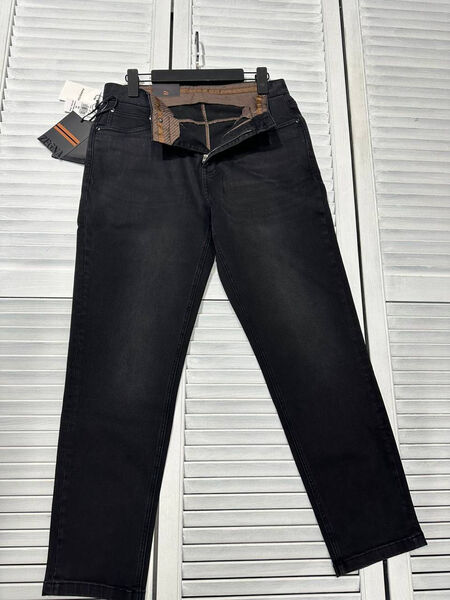 Мужские джинсы Zegna мужской джинса черный 132977-2