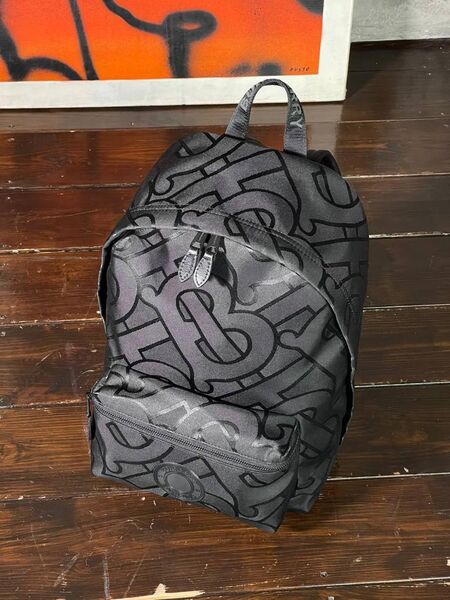 Рюкзак мужской Burberry мужской кожа черный 65363-5