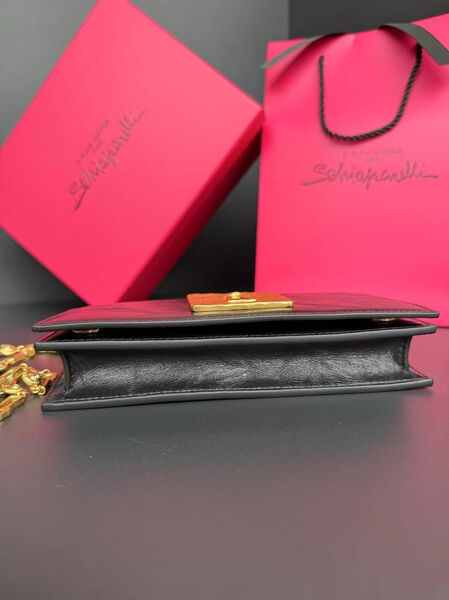 Сумка Schiaparelli женский кожа черный 180859-5