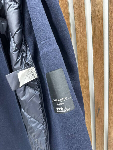 Пальто Max Mara женский синий 134627-4