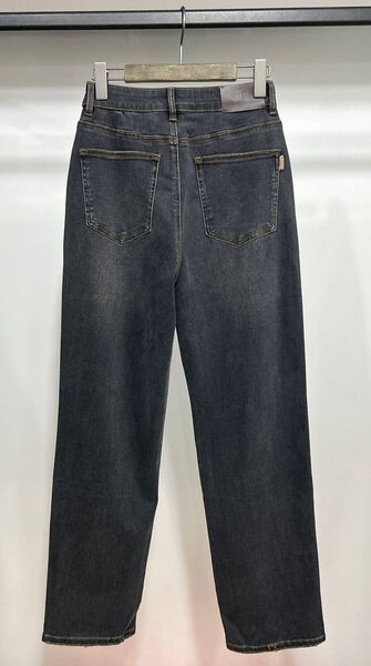 Джинсы Brunello Cucinelli женский джинса черный 128788-2