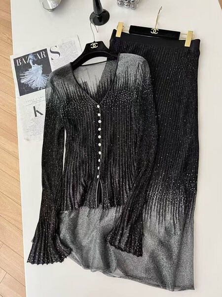 Костюм Ermanno Scervino женский черный 186107-3