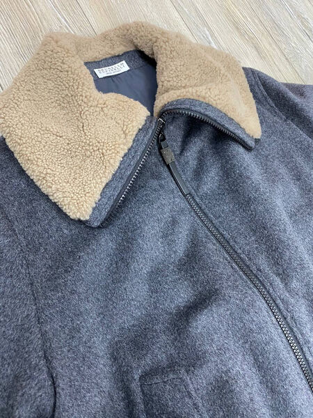 Куртка Brunello Cucinelli женский синий 133233-2