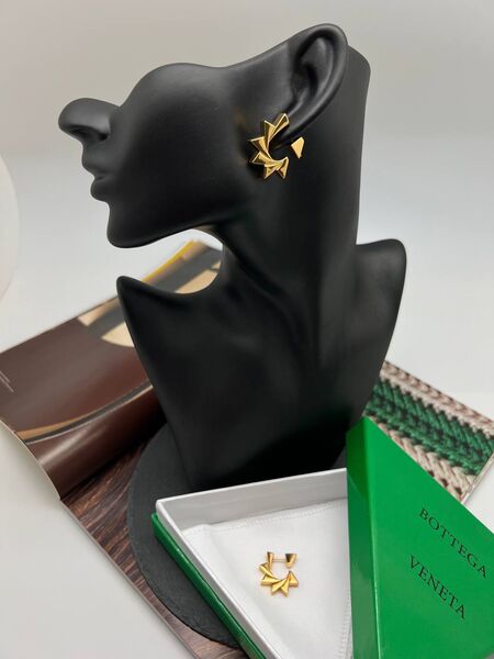 Серьги Bottega Veneta бронзовый 175523-2