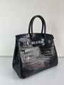 Сумка Hermès Birkin 30 женский кожа черный 140345-2