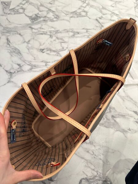 Сумка Louis Vuitton Neverfull Gm женский канва 167710-3