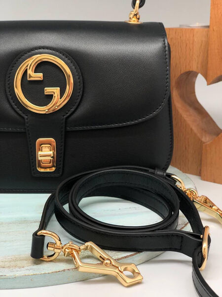 Сумка Gucci женский кожа черный 120996-2