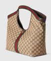 Сумка Gucci женский канва бежевый 197407-1