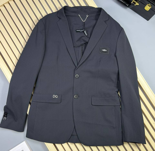 Мужской пиджак Dolce&Gabbana мужской графитовый 51953