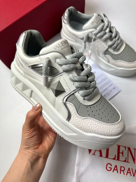 Кеды Valentino женский кожа белый 109159-2