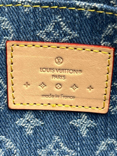 Косметичка Louis Vuitton женский джинса синий 152410-5