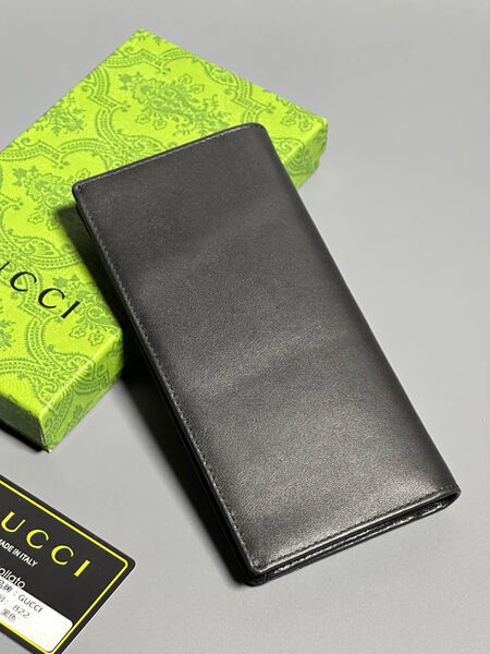 Мужской портмоне Gucci мужской черный 154022-2