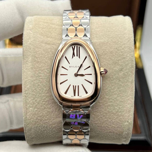 Часы Bvlgari Serpenti Seduttori белый 155559-2