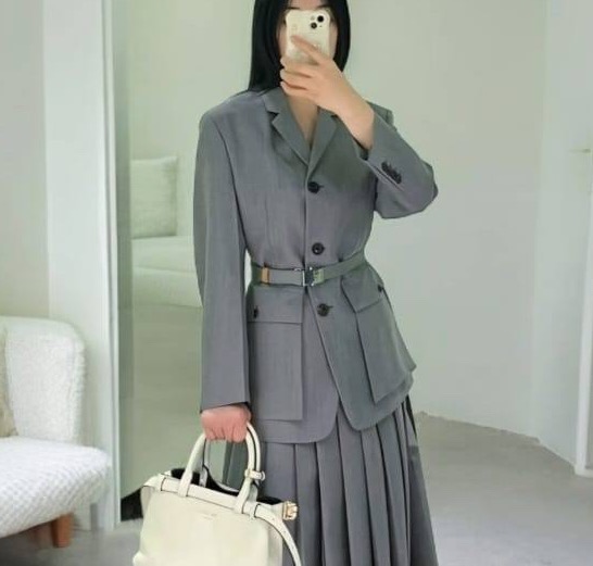 Пиджак Prada женский графитовый 148346