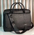 Мужской портфель Hermès мужской кожа epi черный,серебристый 164055