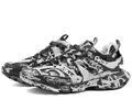 Кроссовки Balenciaga женский кожа swift графитовый 116478