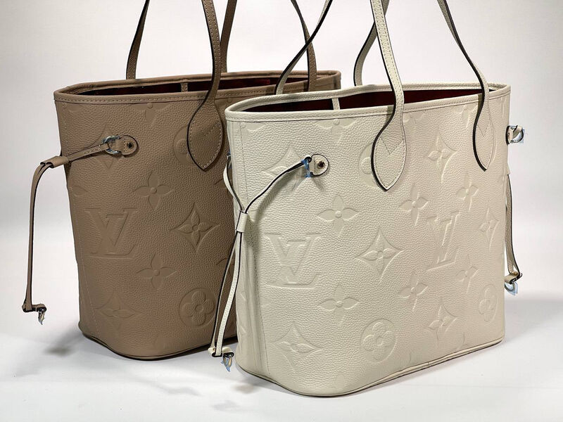 Сумка Louis Vuitton женский кожа белый 111010-2