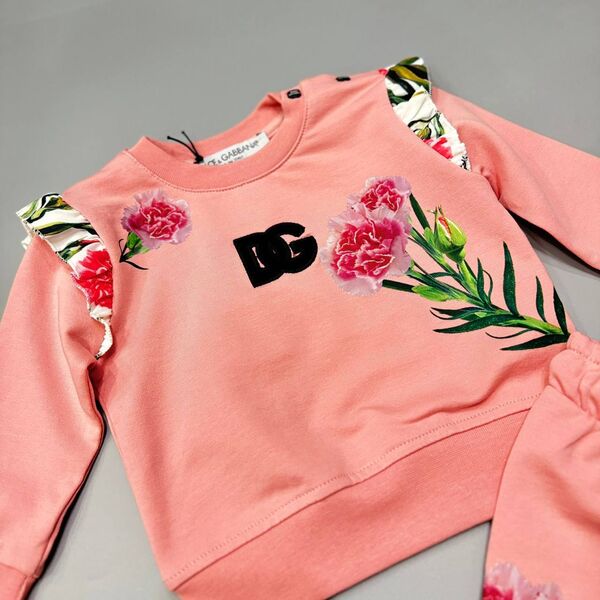 Детский костюм Dolce & Gabbana розовый 177866-2