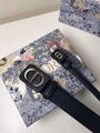 Женский ремень Christian Dior женский кожа черный 21180-3