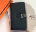 Кошелек Hermès женский кожа epi черный 103070