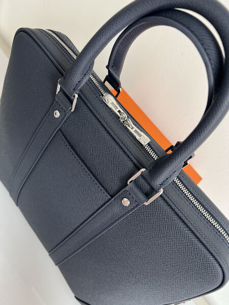 Мужской портфель Louis Vuitton мужской кожа синий 149872-3
