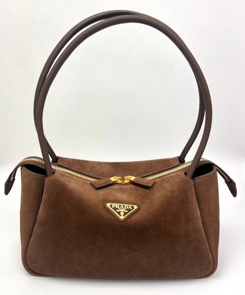 Сумка Prada женский замша 172458