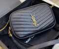 Сумка Saint Laurent женский кожа swift черный,серебристый 97076