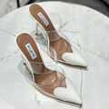 Туфли Alaïa женский кожа белый 117387-2