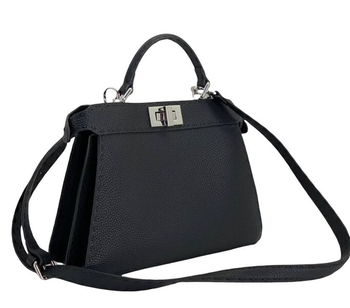 Сумка Fendi 33 см женский кожа черный 74655-2