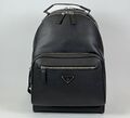 Мужской рюкзак Prada мужской кожа swift черный 135123