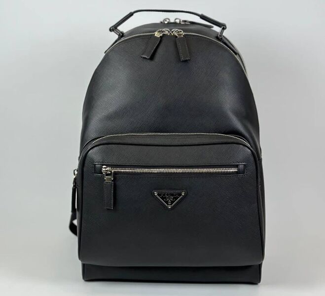 Мужской рюкзак Prada мужской кожа черный 135123