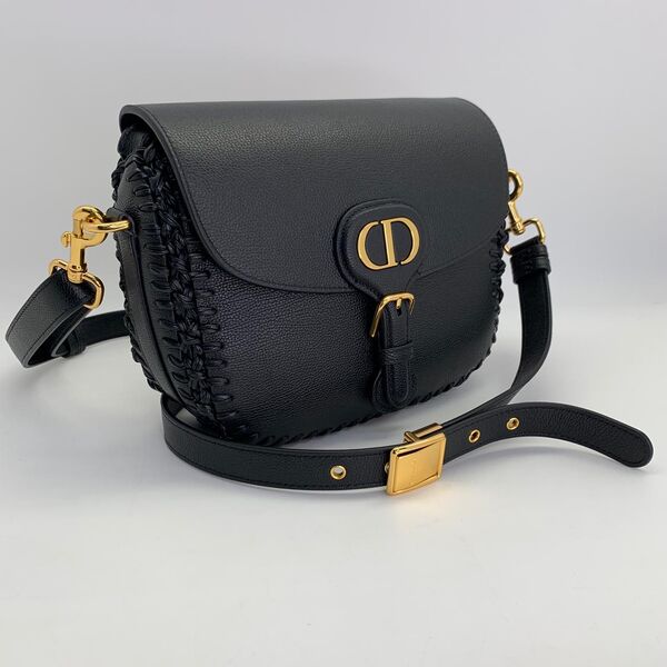 Сумка Christian Dior женский кожа черный 74022-2