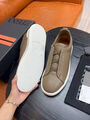 Мужские кеды Zegna мужской кожа 165781-2