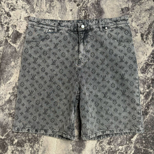 Мужской костюм Louis Vuitton мужской джинса графитовый 181346-4