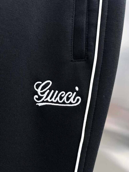 Мужские брюки Gucci мужской черный 171123-4