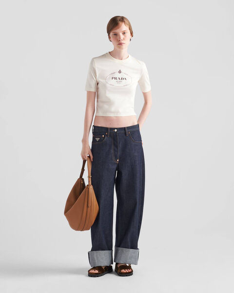 Джинсы Prada женский джинса синий 199933-2